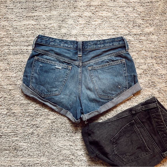We The Free Denim and Charcoal Jean Shorts - Picture 6 of 13